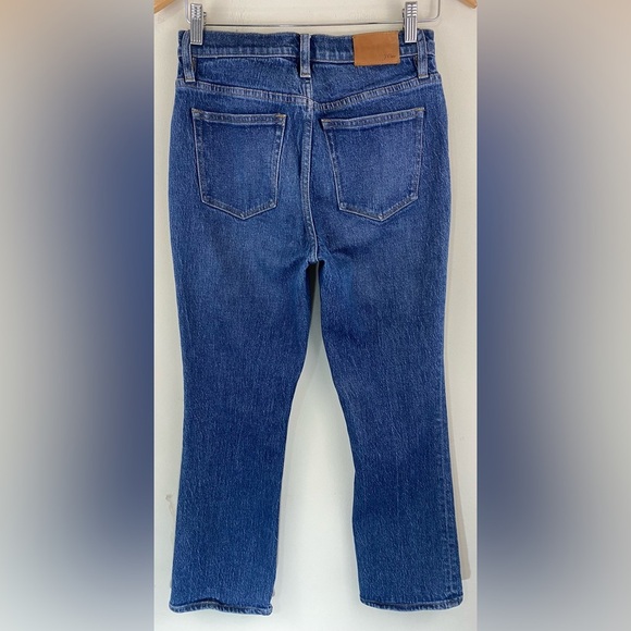 J. Crew 10" demi-boot crop jean in Stone Street wash Button fly BF545 - Picture 5 of 10
